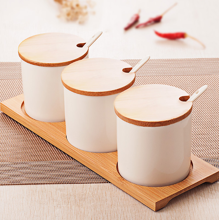Wholesale Hot Quality Creative spice jar simple sugar jar salt jar For Home Daily Usage