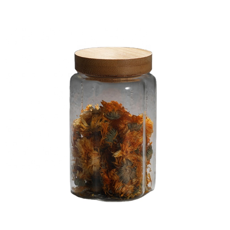 Wholesale Large Capacity Clear Jar With Lid Storage Jar Borosilicate Glass