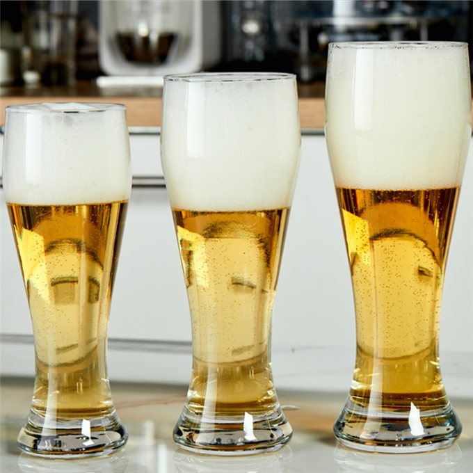 Wholesale Lead Free High Quality Glass Cup Beer Glass Cup
