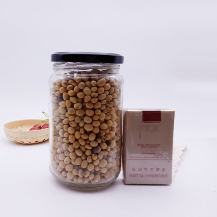 Wholesale Lead Transparent Fruit Canned Bottle Chili Sauce Bottle Bird's Nest Without Glass Bottle