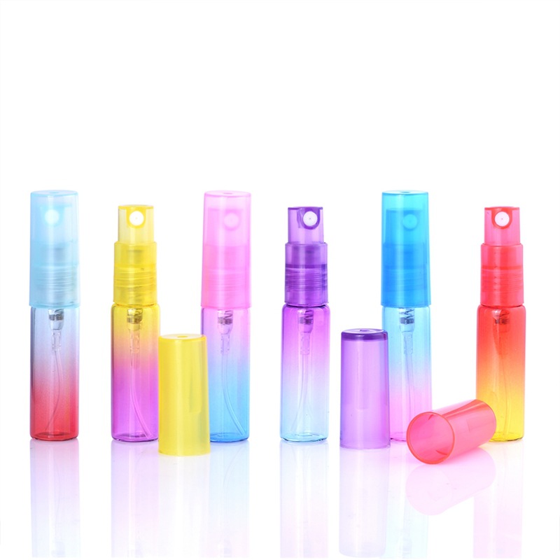 Wholesale Low MOQ 5ml 8ml mini perfume tester sample Empty Atomizer spray bottle Glass Perfume Bottle