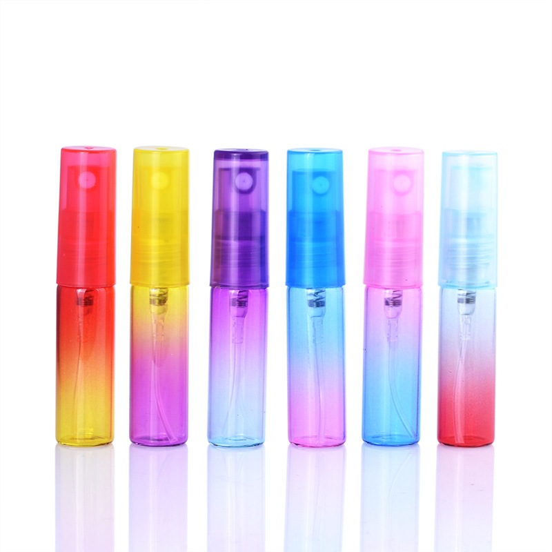 Wholesale Low MOQ 5ml 8ml mini perfume tester sample Empty Atomizer spray bottle Glass Perfume Bottle