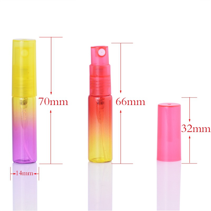 Wholesale Low MOQ 5ml 8ml mini perfume tester sample Empty Atomizer spray bottle Glass Perfume Bottle