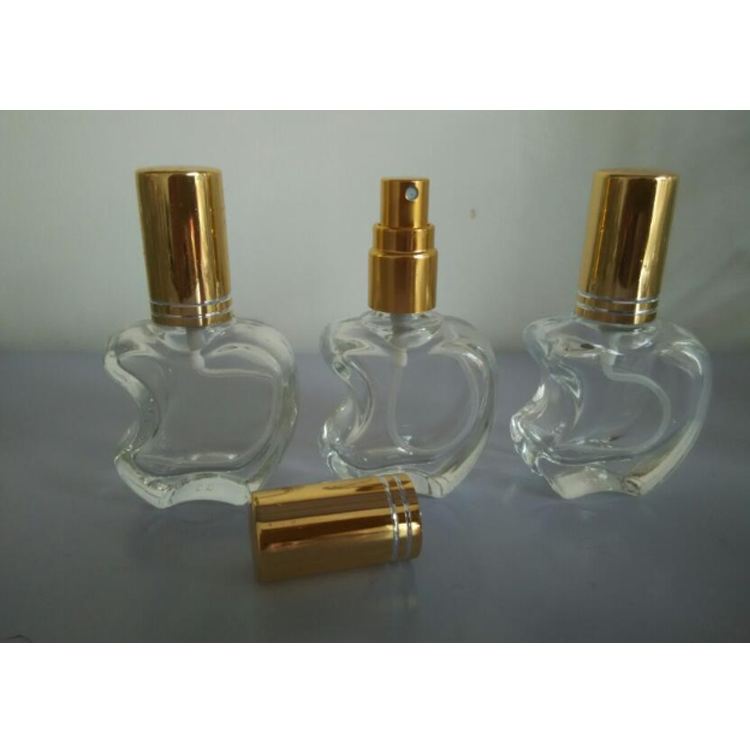 Wholesale Luxury 15Ml Clear Empty Square Shaped Glass 1.5 Ml Spray Bottle