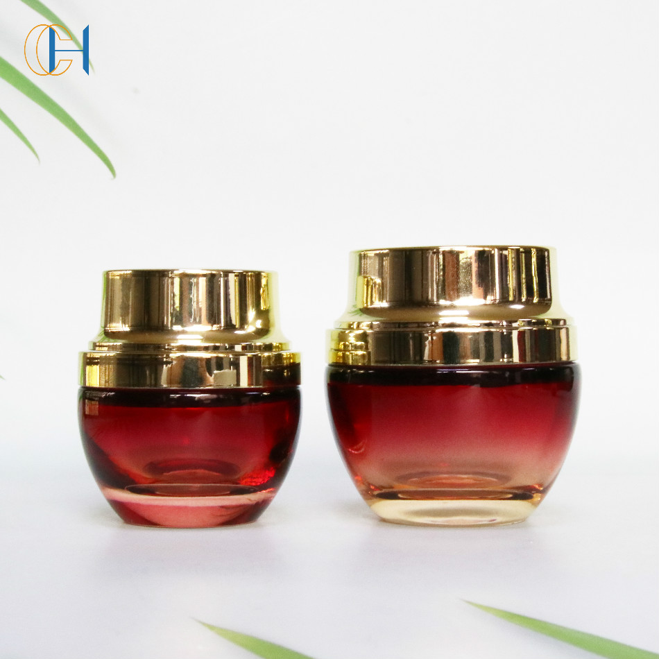 Wholesale Luxury 30ml 50ml Glass Serum Bottle With Dropper/Spray lotion Pump
