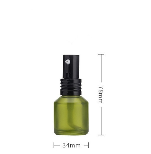 Wholesale Luxury 30ml 60ml 100ml 4oz Frosted green Perfume Glass Bottle Turkey with Spray