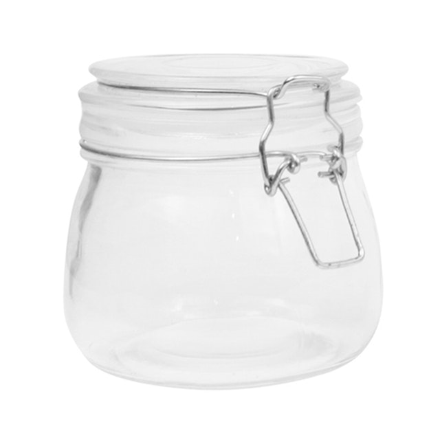 Wholesale Luxury 500ml 750ml Round Sealed Clear Glass Bottles For Honey Packing Food Safe