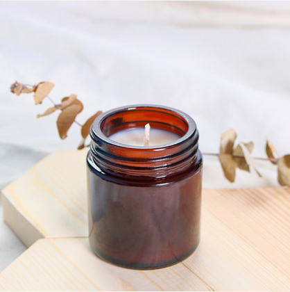 Wholesale Luxury Unique Empty Round Decoration Glass Candle Container Custom Candle Jars In Bulk