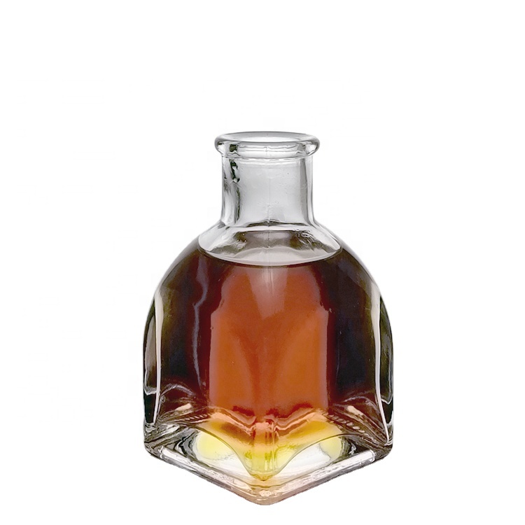 Wholesale Luxury Wine honey glass vodka whiskey spirit perfume Glass bottle 100ml