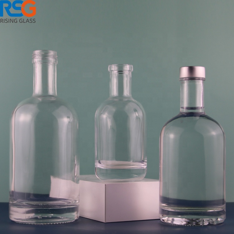 Wholesale Luxury Wine honey glass vodka whiskey spirit perfume Glass bottle 100ml