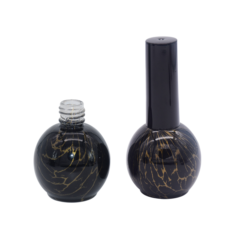 Wholesale Manufacture Price 7Ml 10Ml Nail Polish Bottle Bottom Sticker Printer Clear Top