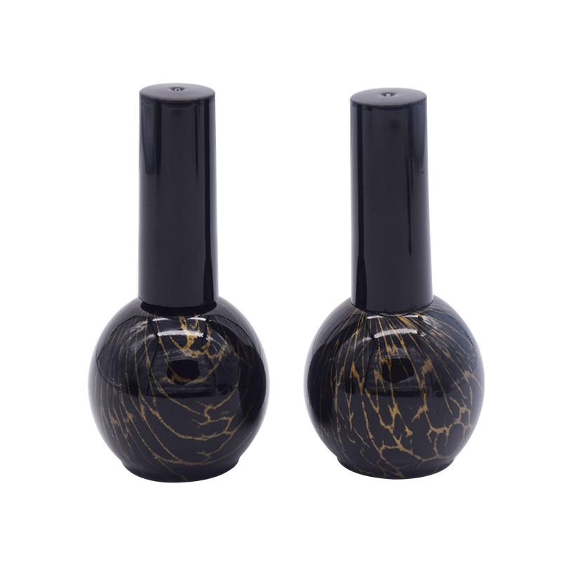 Wholesale Manufacture Price 7Ml 10Ml Nail Polish Bottle Bottom Sticker Printer Clear Top