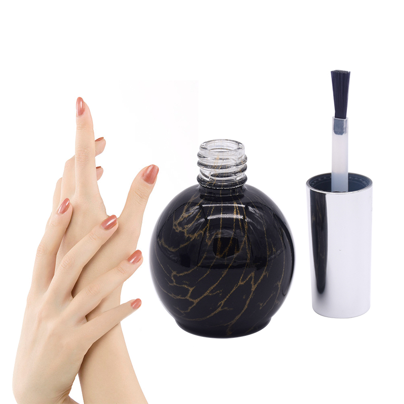 Wholesale Manufacture Price 7Ml 10Ml Nail Polish Bottle Bottom Sticker Printer Clear Top