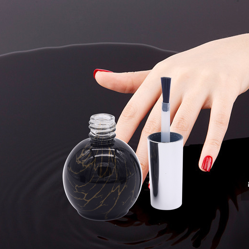 Wholesale Manufacture Price 7Ml 10Ml Nail Polish Bottle Bottom Sticker Printer Clear Top