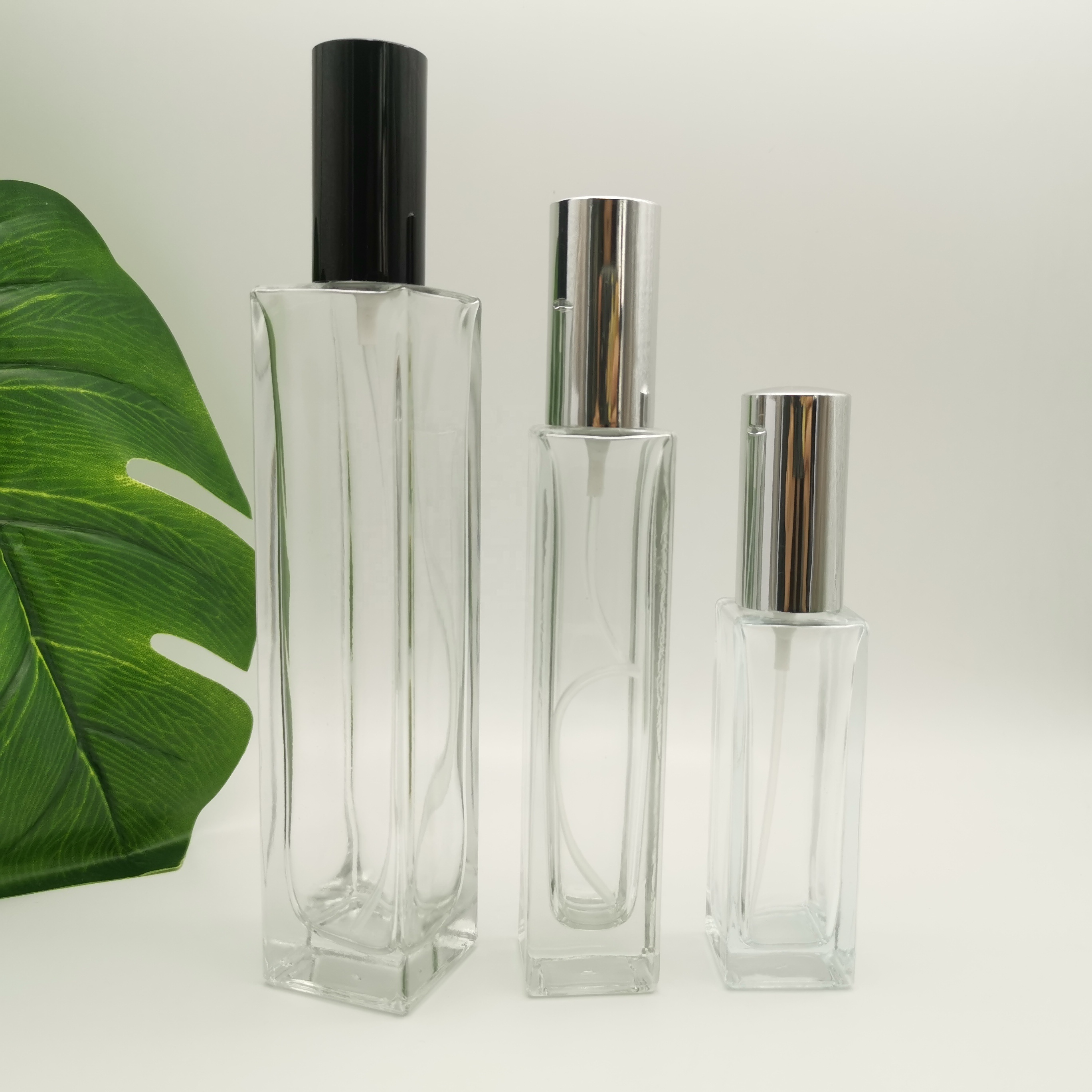 Wholesale Manufacturers High quality Custom Glass Spray Empty Perfume Bottles With PUMP SPRAYER