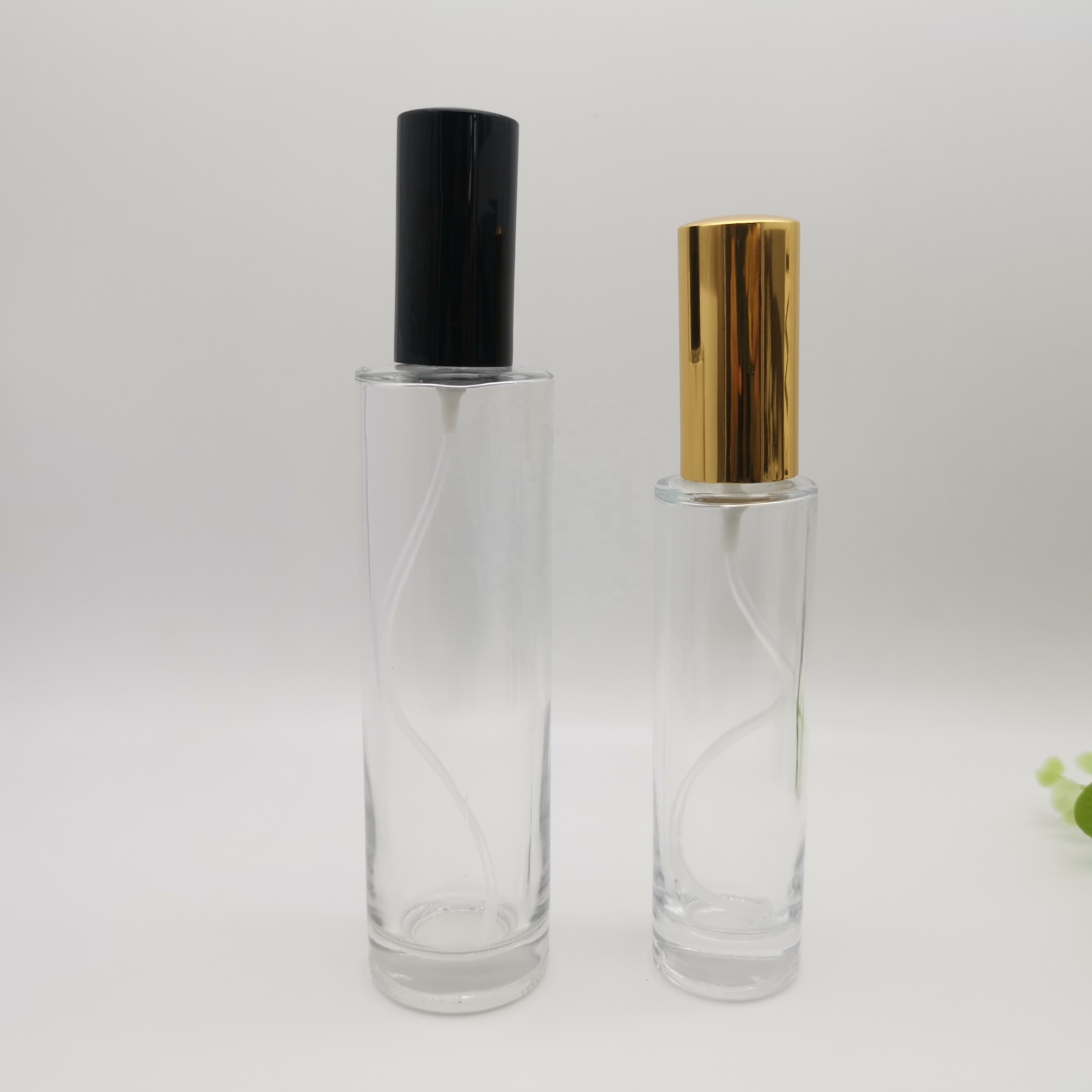 Wholesale Manufacturers High quality Custom Glass Spray Empty Perfume Bottles With PUMP SPRAYER