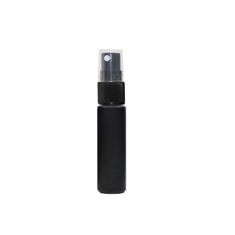 Wholesale Mens perfume pump sprayer nozzle body Spray Glass Black bottle 10ml 5ml