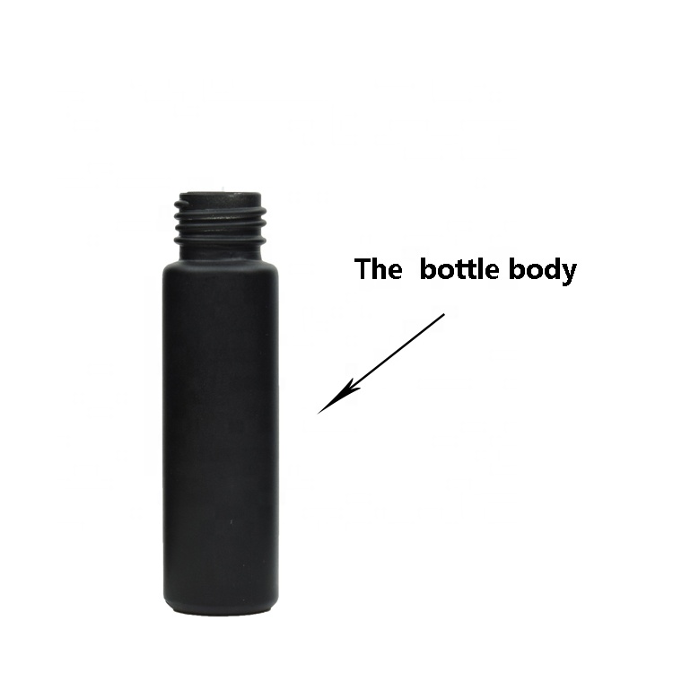 Wholesale Mens perfume pump sprayer nozzle body Spray Glass Black bottle 10ml 5ml