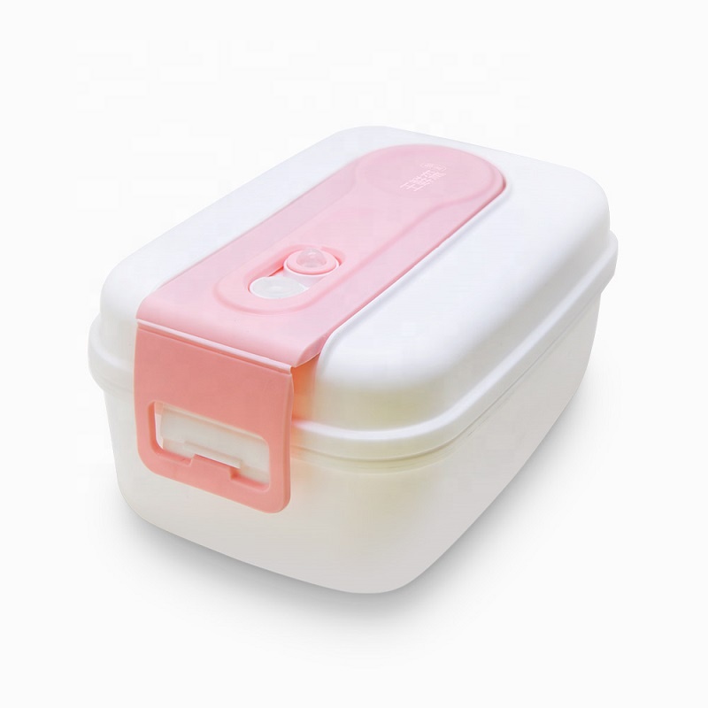Wholesale Microwave Oven Used Rectangle Lunch Bento Boxes Vacuum Food Storage Container