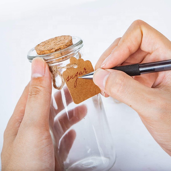 Wholesale Mini Empty 200ml Luxury Jam Jelly Candy Container Glass Jars with cork stopper