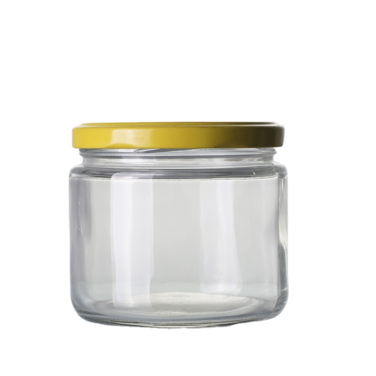 Wholesale Mini Square Glass Jar And Bottle Honey With Lids
