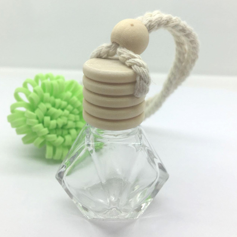 Wholesale Mini size  Hanging Car Perfume Bottles For Glass