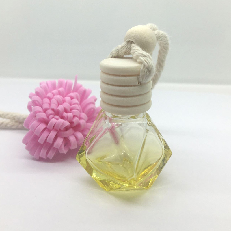 Wholesale Mini size Hanging Car Perfume Bottles For Glass