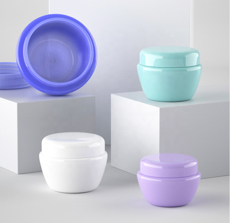 Wholesale Mushroom Shape Purple Cosmetic Cream Jars 5g 10g 20g 30g 50g