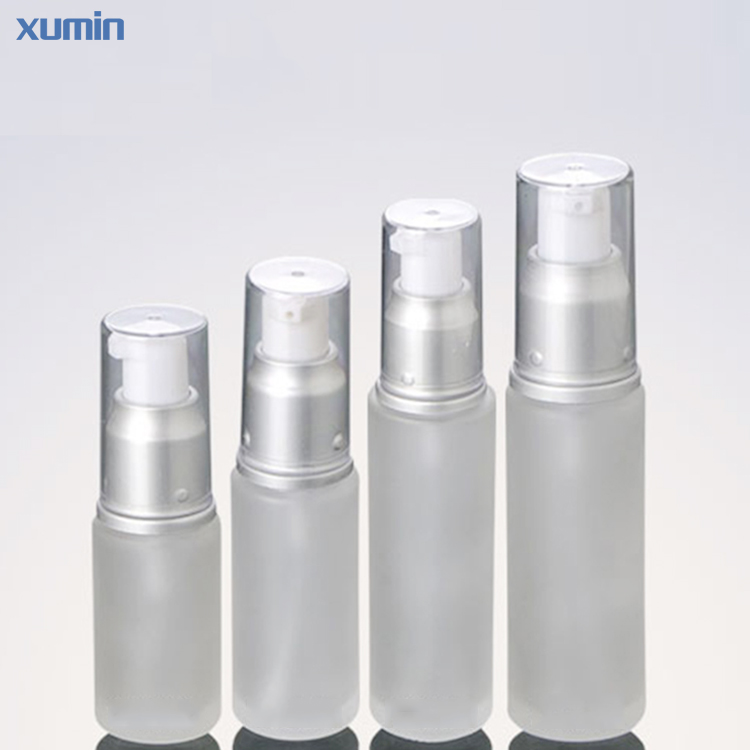 Wholesale New product frosted glass bottle 20ML 25ML 30ML 50ML cosmetic packaging