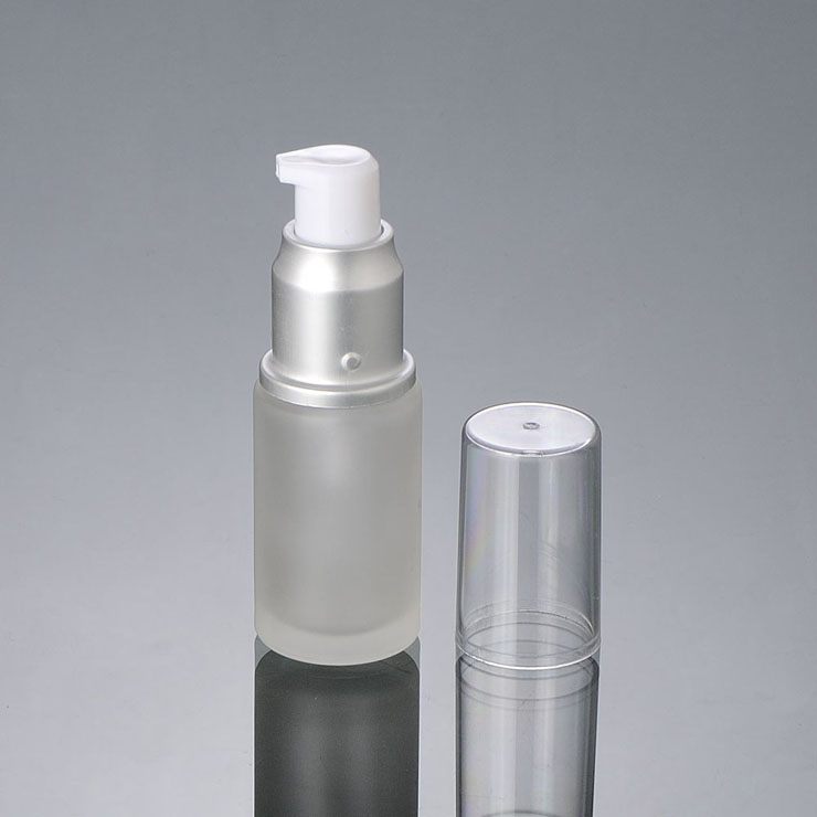 Wholesale New product frosted glass bottle 20ML 25ML 30ML 50ML cosmetic packaging