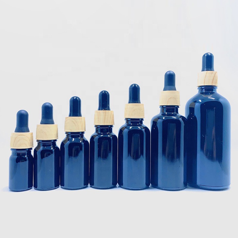Wholesale OEM Cosmetics Beauty Rose Gold Lid Empty Glass Bottles 30ml 50ml 100ml Face Serum Oil Frosted Glass Dropper Bottle