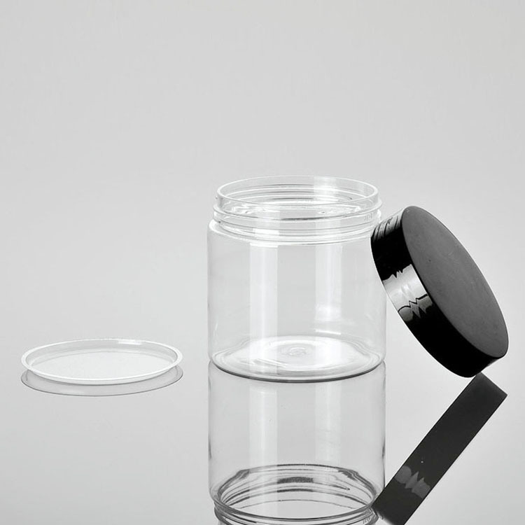Wholesale OEM Private Label 200ml Plastic Cosmetic Cream Container 150ml Cosmetic Jar 50ml Face Jar