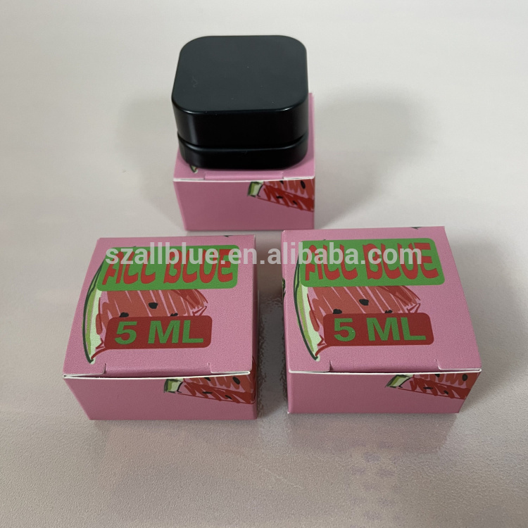 Wholesale OEM cbd wax oil Containers Jars box custom 5ml eco-friendly wax melts cardboard concentrate packaging