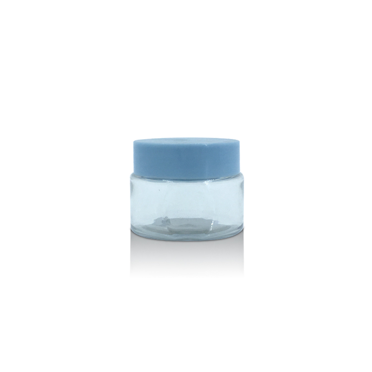 Wholesale PET Empty Single Layer Plastic Facial Cream Body Care Packaging Container 50g