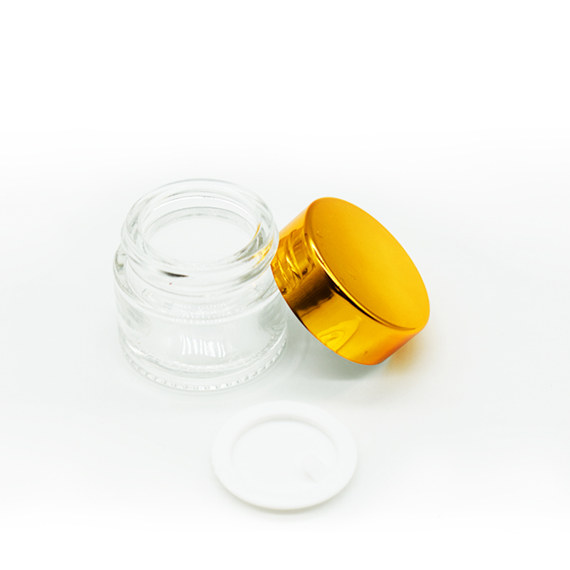 Wholesale  Packaging Glass Jars for 3 in 1 pack yoni detox pearls Glass Jars With Screw Cap
