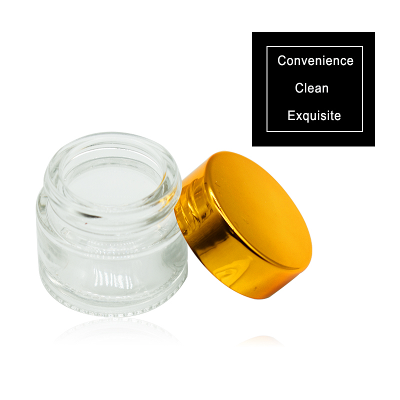 Wholesale Packaging Glass Jars for 3 in 1 pack yoni detox pearls Glass Jars With Screw Cap