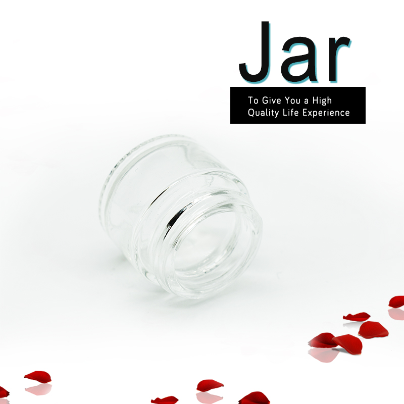 Wholesale Packaging Glass Jars for 3 in 1 pack yoni detox pearls Glass Jars With Screw Cap