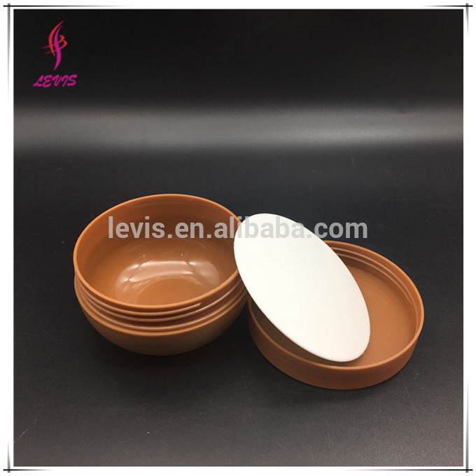 Wholesale Plastic 200g Bowl Shape PP Cosmetic Cream Jar Packaging Colorful