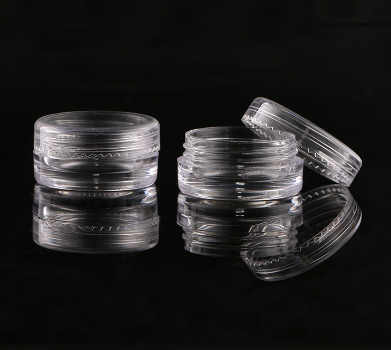 Wholesale Plastic Cosmetic Acrylic Almond Container Jars