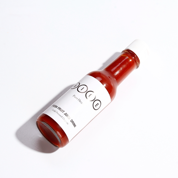 Wholesale Premium Neat Small Screw lid 150ml Hot Sauce Clear Glass 5oz Woozy Bottle