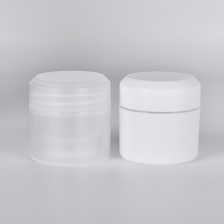Wholesale Premium Quality Empty Cosmetic PP Plastic Cream Jars Containers For Skin Care
