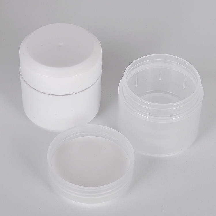 Wholesale Premium Quality Empty Cosmetic PP Plastic Cream Jars Containers For Skin Care