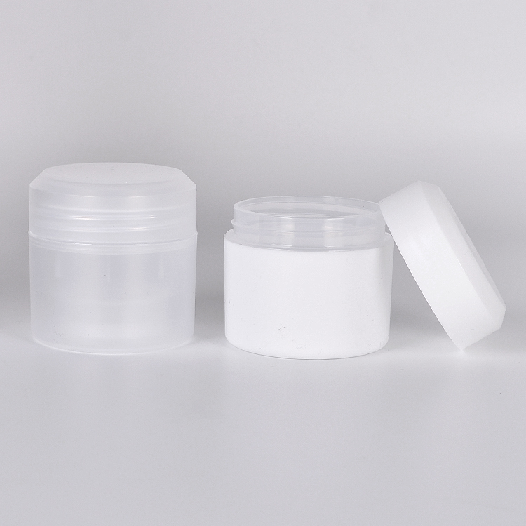 Wholesale Premium Quality Empty Cosmetic PP Plastic Cream Jars Containers For Skin Care
