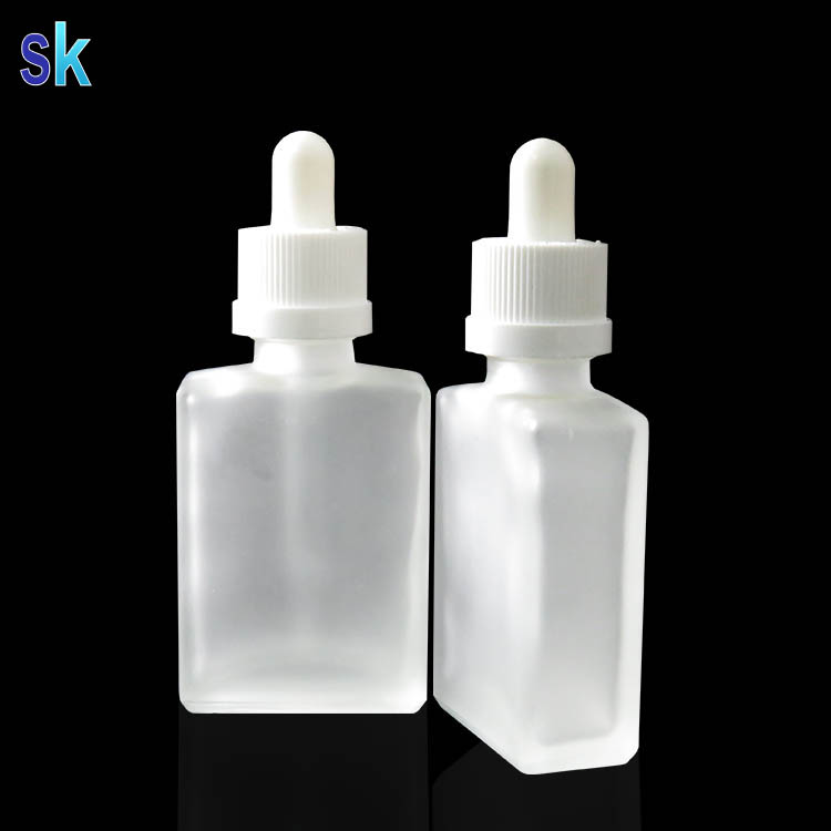 Wholesale Price 1oz rectangular glass dropper bottle 30ml