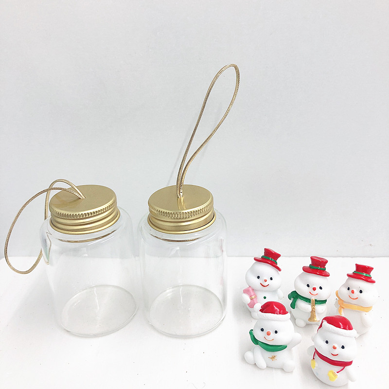 Wholesale Price Diy Christmas Craft Decorations Snow Globe Empty Jars