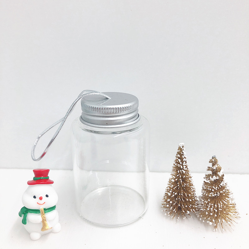 Wholesale Price Diy Christmas Craft Decorations Snow Globe Empty Jars