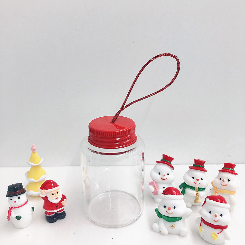 Wholesale Price Diy Christmas Craft Decorations Snow Globe Empty Jars