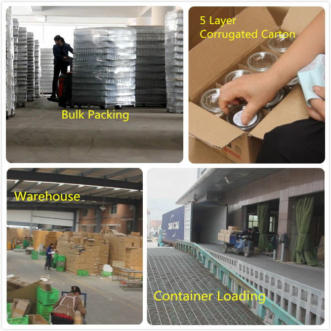 Wholesale Price Round Shape Swing Top Clear Sealed Glass Storage Beverage Bottles