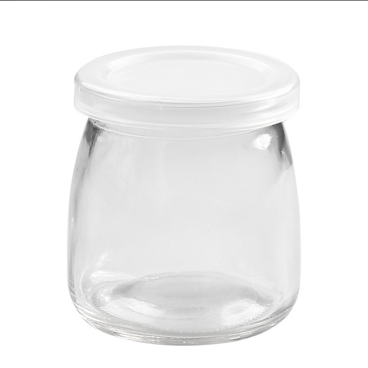 Wholesale Pudding Yogurt Dessert Glass Cup Ice Cream Glass Jars