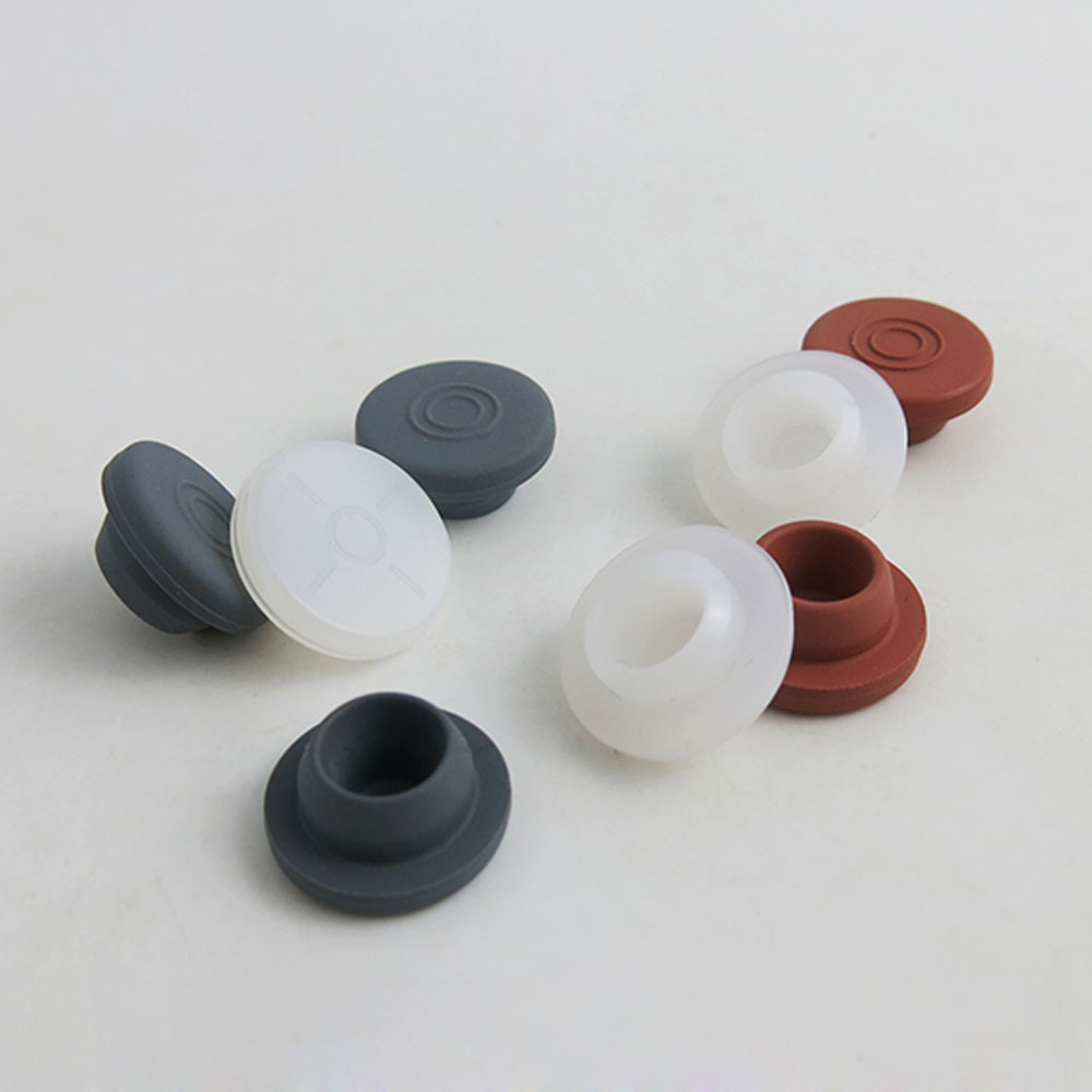 Wholesale RTS 10ml Vials Clear Amber Glass Bottle Pharmaceutical Injection with Plastic-Aluminum Flip Top Cap Rubber Stopper